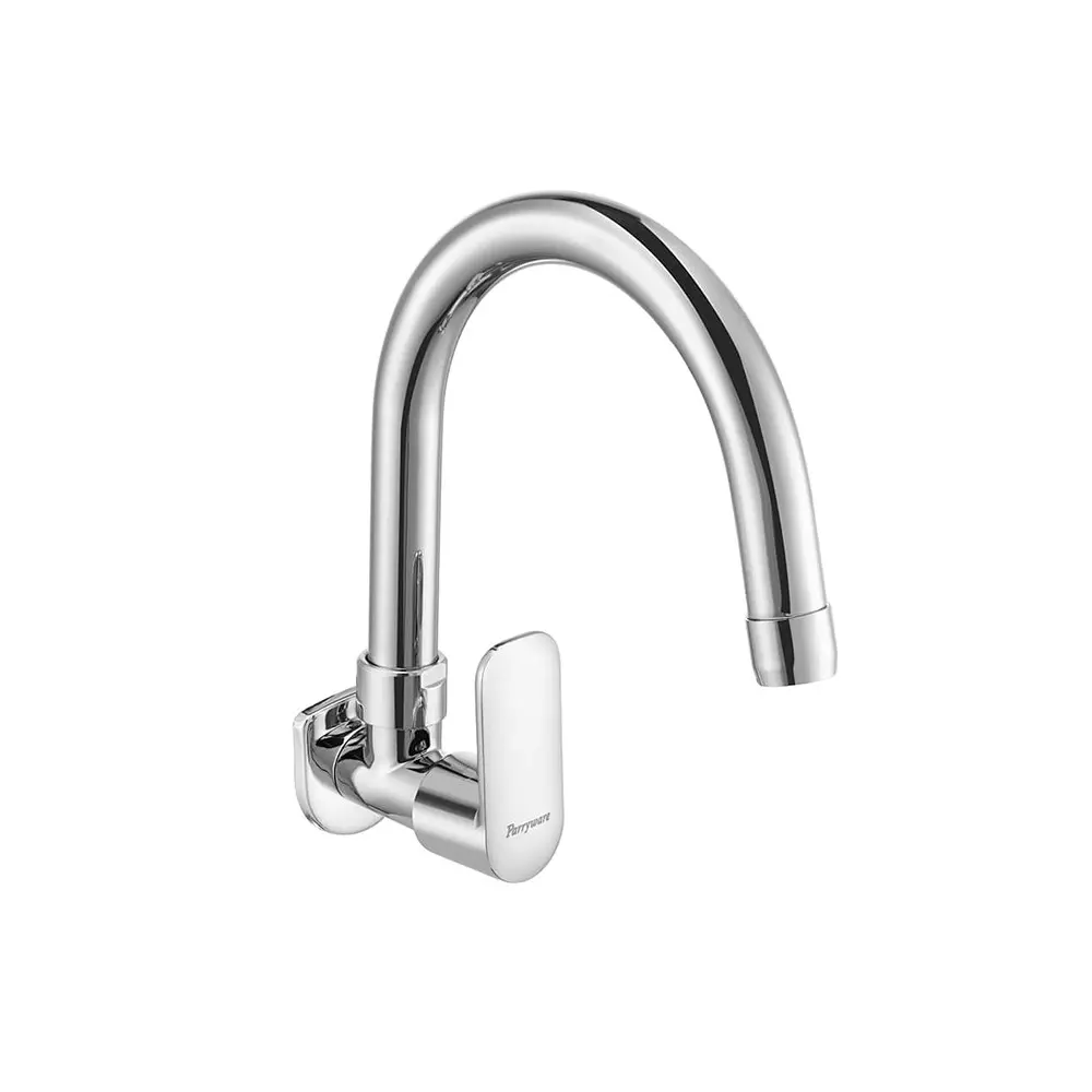 Parryware Cardinal Sink Tap Stainless Steel Wall Mount Chrome Finish, G5421A1
