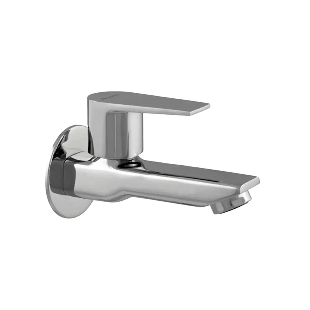 Parryware Praseo Long Body Bib Tap Stainless Steel Wall Mount Chrome Finish, G5806A1