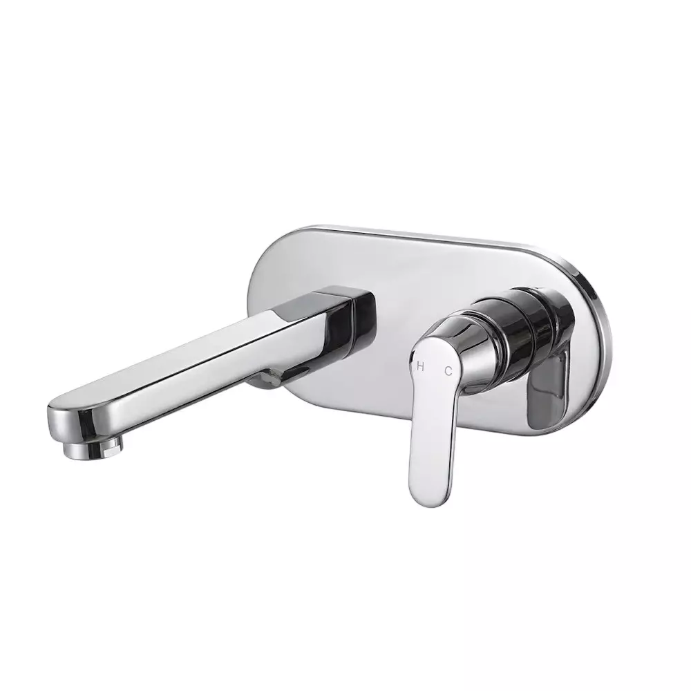 PLUMBER Ecoline Series Euphoria Range Exposed Set for Single Concealed Stop Tap with Basin Spout, EPA-UP18 N