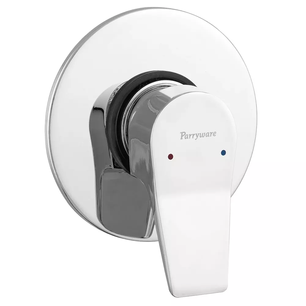 Parryware Aqua Series Deusch Mixer Upper Trim Wall Mounting Chrome for G4258A1 Praseo Shower Mixer Body, G571AA1