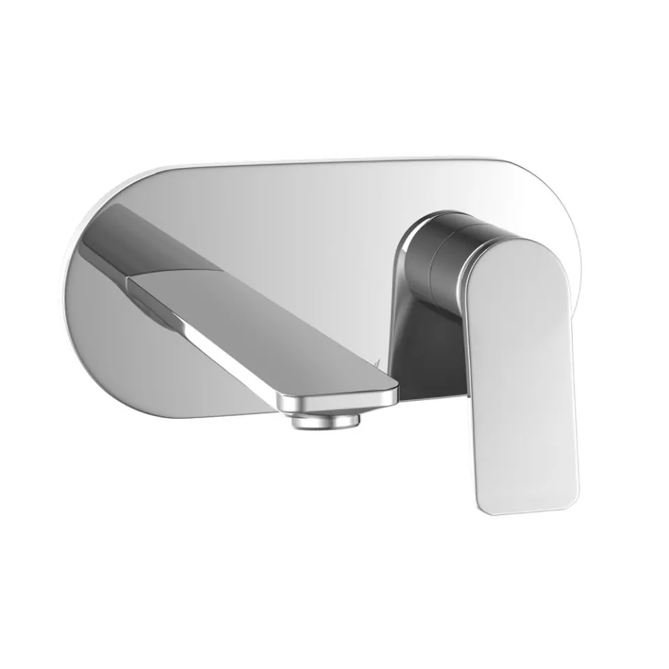 Jaquar Laguna Single Lever Basin Mixer Exposed Parts Kit Silver Stainless Steel for Home Use, LAG-CHR-91233NK