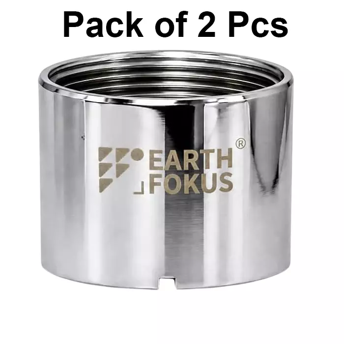 earth-fokus-housing-adapter-aerator-female-thread-polished-stainless-steel-for-22-24-mm-tap-fitting-wf-hs-f-p2