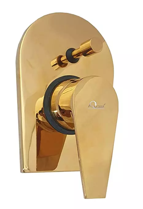 Aquieen Entice Stainless Steel Gold Color Hi Flow Diverter Body Each of 1 Piece