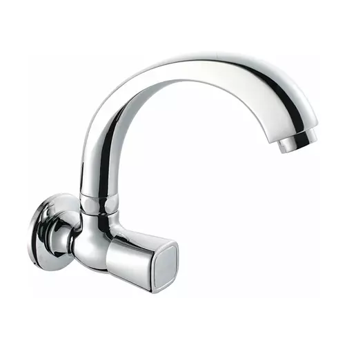 Hindware Dove Sink Tap Brass Chrome Finish Silver, F740024
