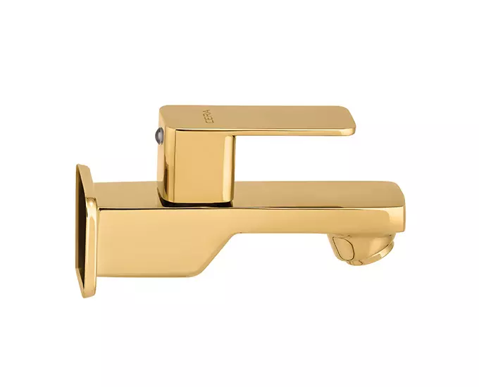 cera-ruby-single-lever-wall-mount-bib-cock-with-wall-flange-and-aerator-french-gold-f1005151fg