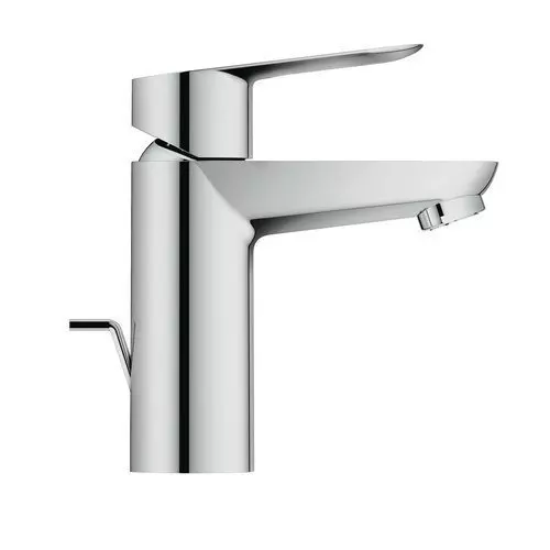 Grohe Bauloop Basin Mixer Tap Brass Chrome Finish Silver, 32814001