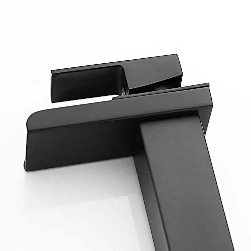 Aquieen Luxury Basin Tap Brass & Copper Chrome Finish Black, AQN 937