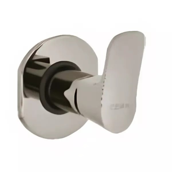 CERA Perla Single Lever Stop Cock Graphite Grey for 15 mm Pipe Line with Inner Head, F1012351GG