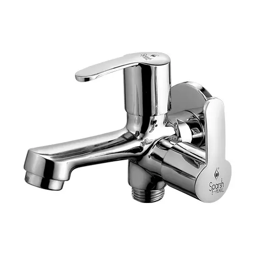 Sparsh Pearl 2 Way Bib Cock Single Handle Two Water Outlet Function VIva Series Body Size 15 mm, VIVA-2654