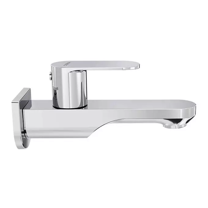 Cera Curve Bib Cock With Wall Flange And Aerator, F1023151