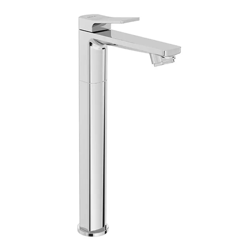 CERA Sylvina Pillar Cock Quarter Turn Deck Mount Chrome Plating Chrome with Aerator, F1021102