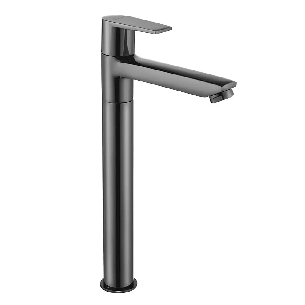 Parryware Pillar Cock Tall Body Praseo Black Matt Finish, G58647C
