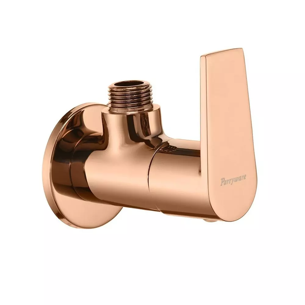Parryware Angle Valve Praseo Deep Rose Gold Chrome Finish, G5807A4