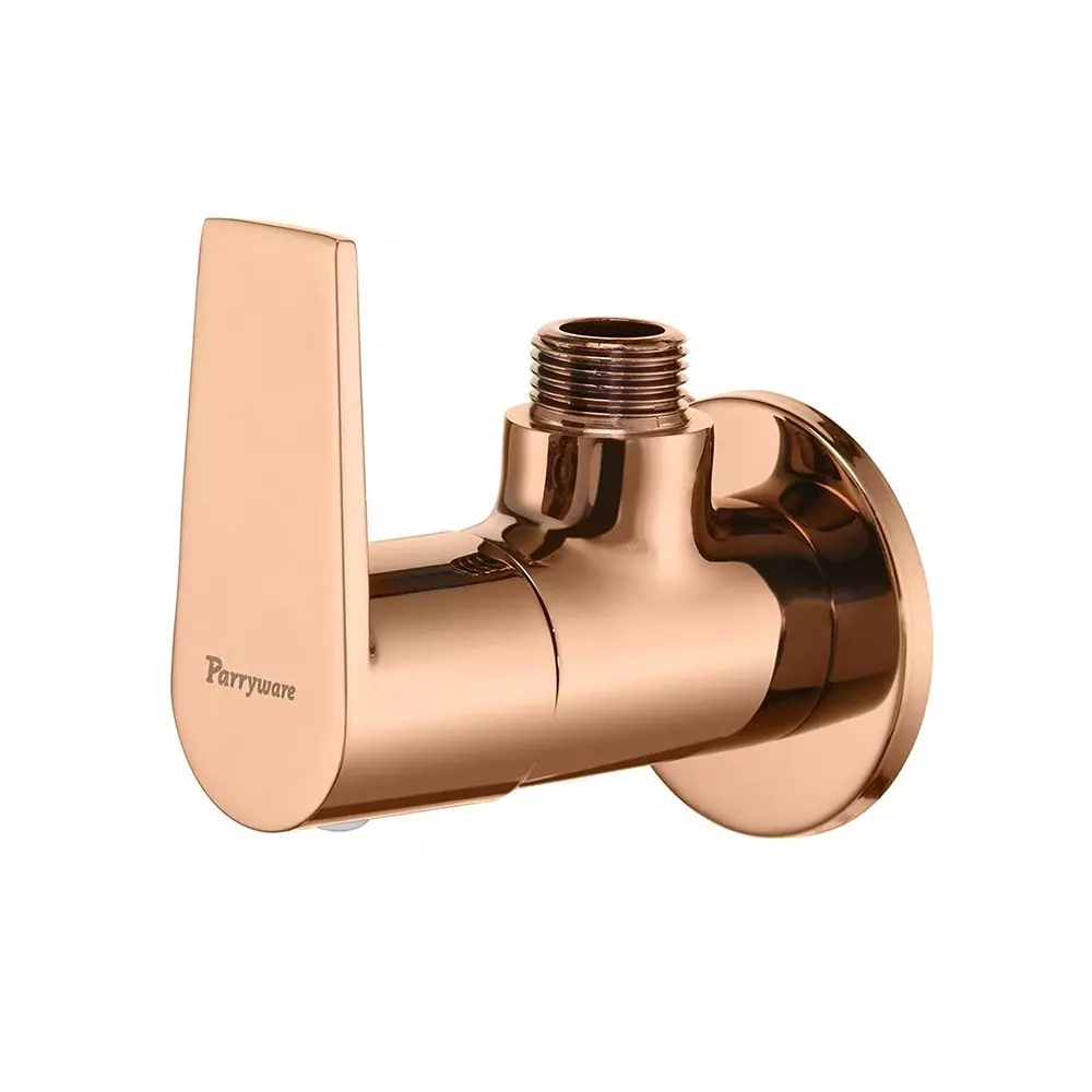 Parryware Angle Valve Praseo Deep Rose Gold Chrome Finish, G5807A4