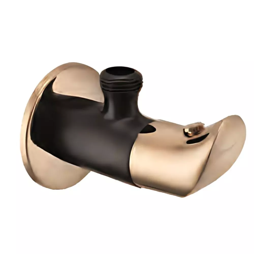 Somany Angle Valve French Collection Liana Series Mixed Black Wall Mount, 272211390111