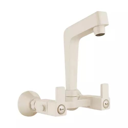 TRIJAL Oscar Sink Mixer Premium With Fiange Ivory 15 mm Thread & 20 mm Spindle, OSR-114 (Pack of 12)