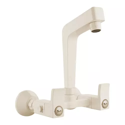 TRIJAL Guppy Sink Mixer Premium With Fiange Ivory 15 mm Thread & 20 mm Spindle, GUP-114 (Pack of 12)