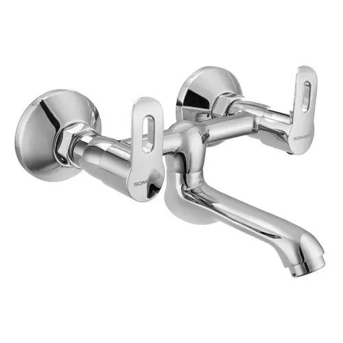 Somany Wall Mixer Non Telephonic Signature Collection Casper Series Chrome Finish Wall Mount, 272201410031
