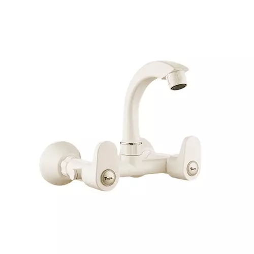 TRIJAL Rio Sink Mixer with Flange Ivory, RIO-113 (Pack of 24)