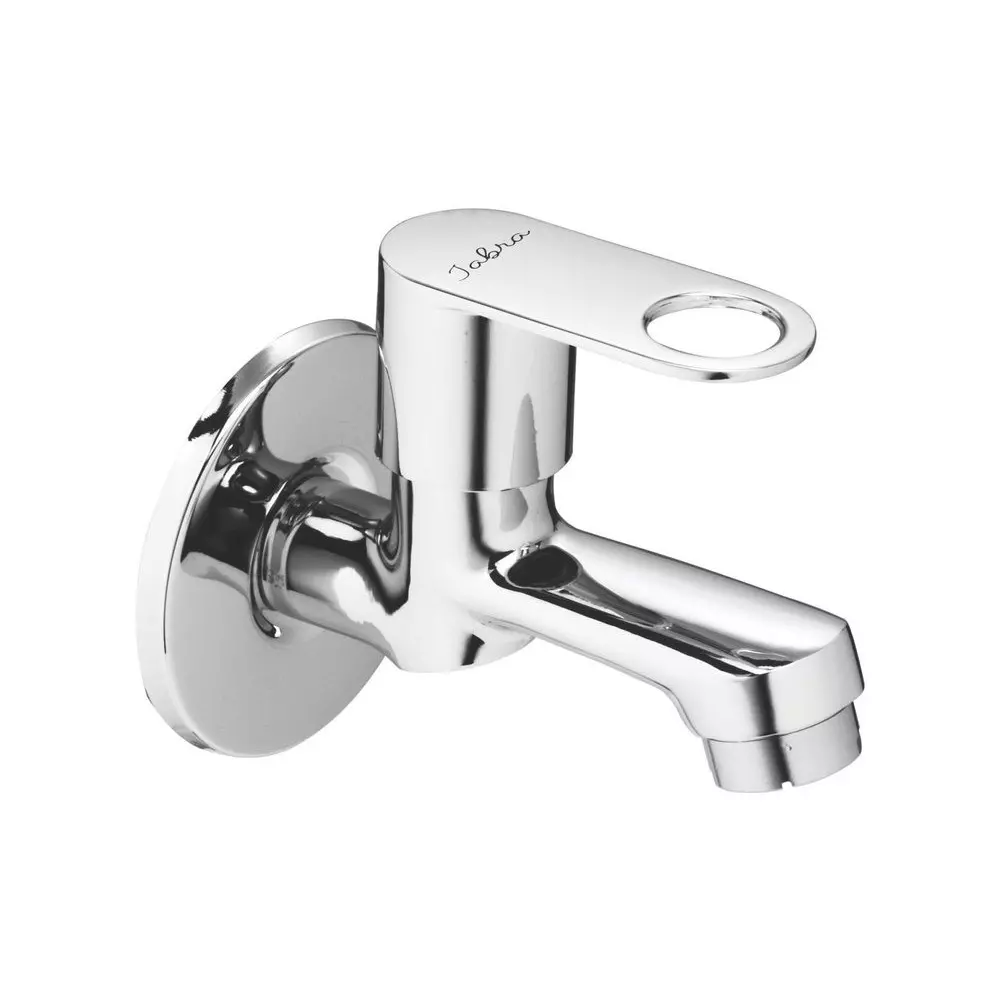 Jabra Bib Cock Oreo Series Brass Chrome Finish Wall Mount Silver
