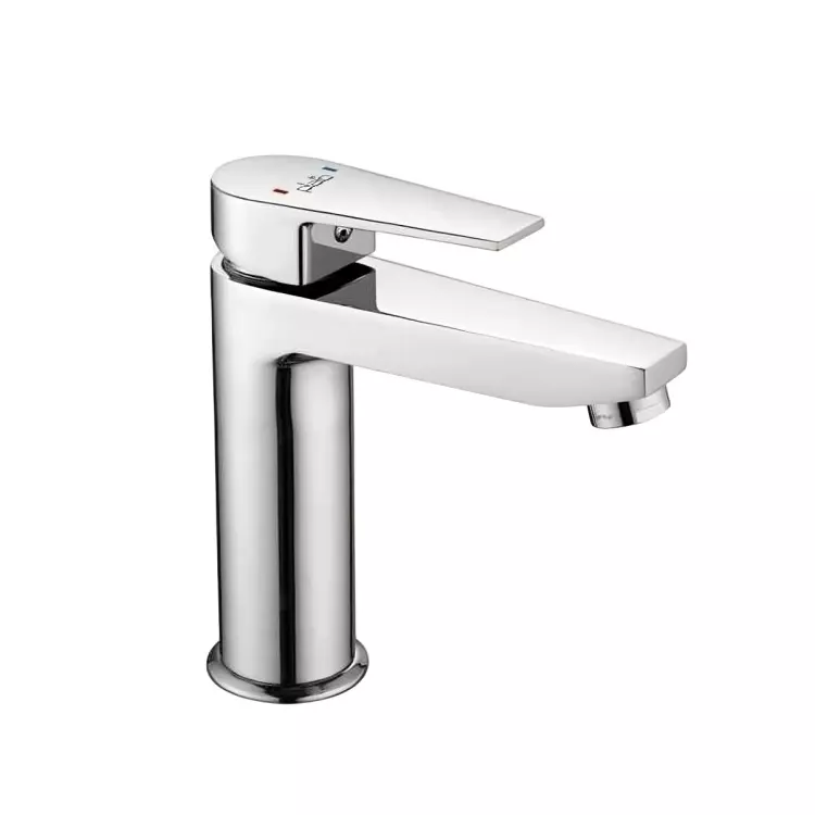 PLATO ARINA Series Single Lever Basin Mixer Silver, AR-101