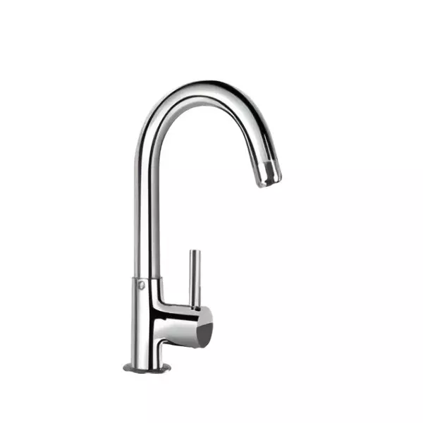 CASLLA Swan Neck with Swinging Spout Cobalt Series Brass Chrome Finish Silver, CAT-CHR-922310