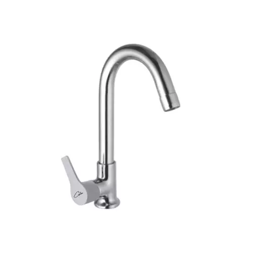 CASLLA Swan Neck with Swinging Spout Cooper Series Brass Chrome Finish Silver, CPR-CHR-822310