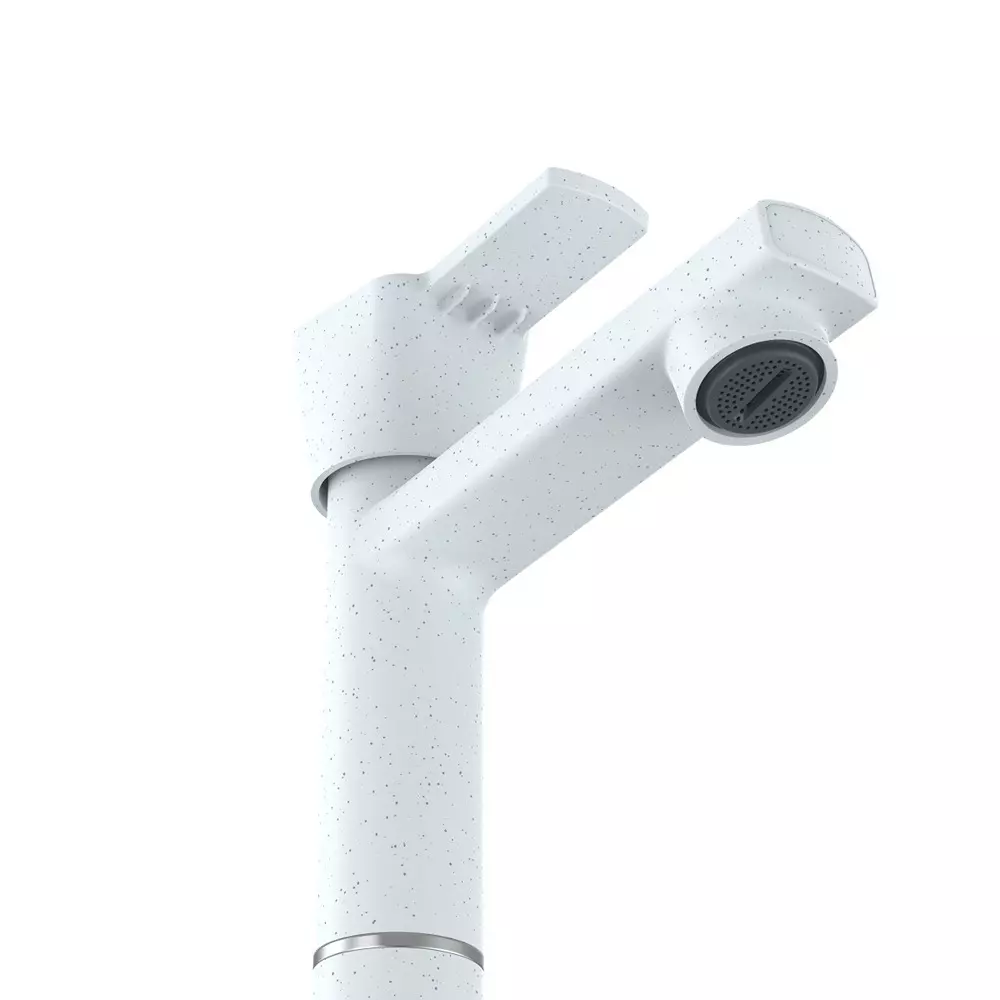 RN PTMT Foam Flow Tall Body Pillar Tap 1/2 Inch (15 mm) Size Marble for Kitchen & Bathroom Use