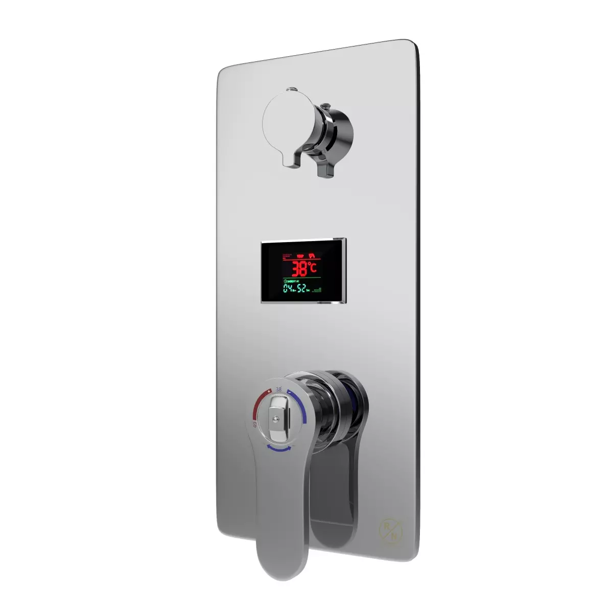 RN Hi Flow Thermostatic Diverter Kit Chrome Plated 3 Way Stainless Steel for Bathroom & Toilets Use, RN3WDIVT04
