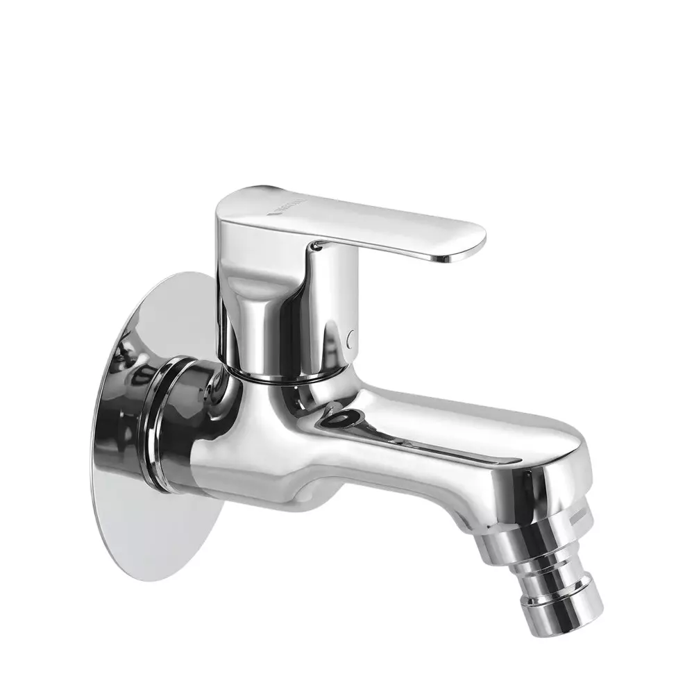 PLUMBER Ecoline Series Eon Range Washing Machine Tap, Chrome Finish and Wall Mounted, EON-0215