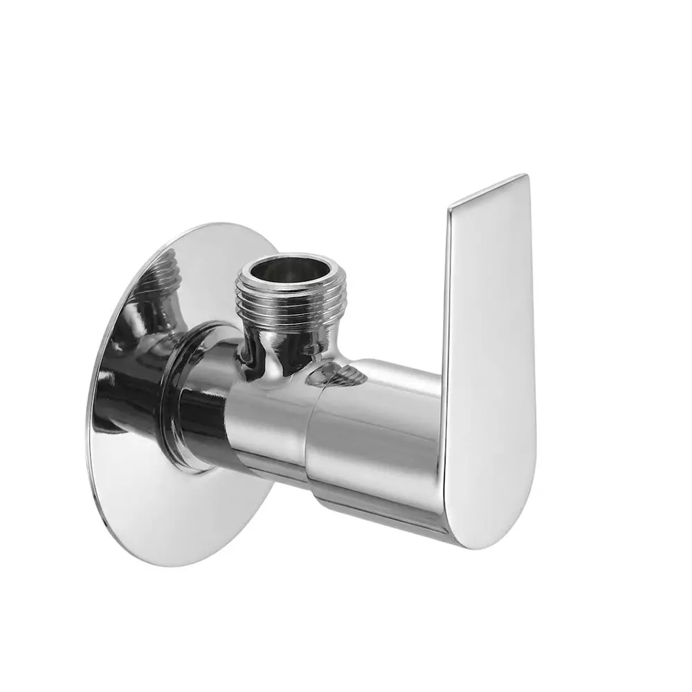PLUMBER Ecoline Series Eros Range Angle Tap, Wall Mounted and Chrome Finish, EOS-0507