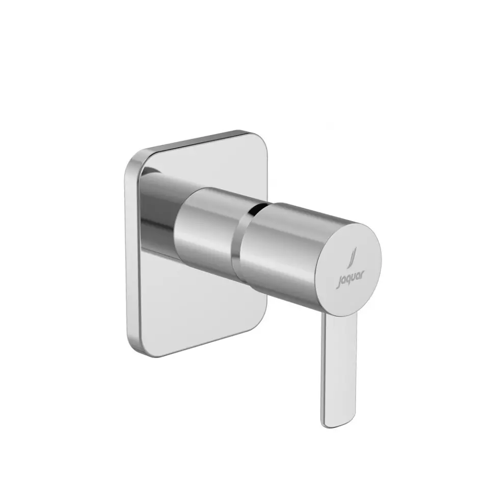 Jaquar Fusion Prime Exposed Part Kit of Concealed Stop Tap & Flush Tap Silver Stainless Steel for Home Use, FUP-CHR-29083KPM