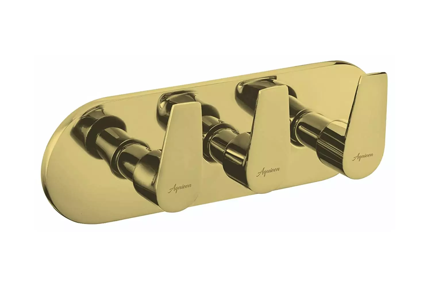 Aquieen Brass Gold 4 Way Diverter Each of 1 Piece