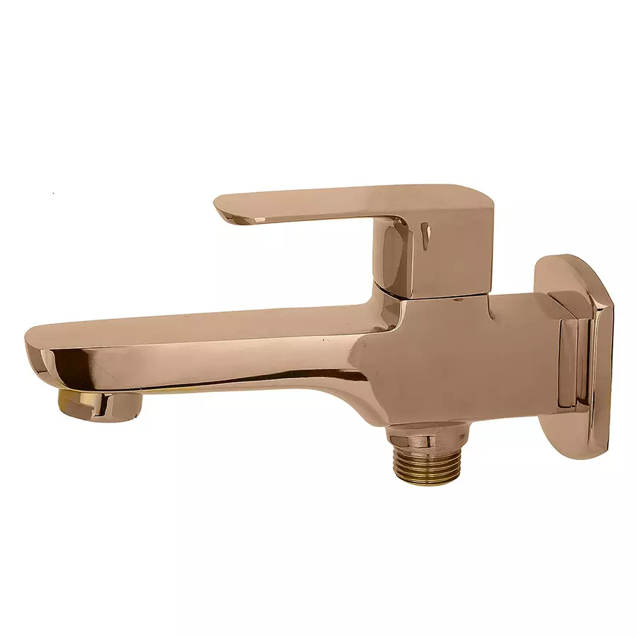 Aquieen Zura Bib Cock Brass Wall Mount Rose Gold, AQN 942