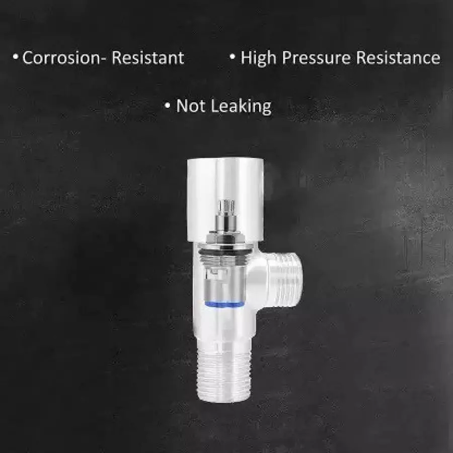 Fastgear Bathroom Faucet Set Stainless Steel Chrome Finish Silver, FG2405
