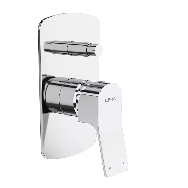 CERA Sylvina Basin Mixer Single Lever Wall Mount Chrome Plating Chrome, F1021701