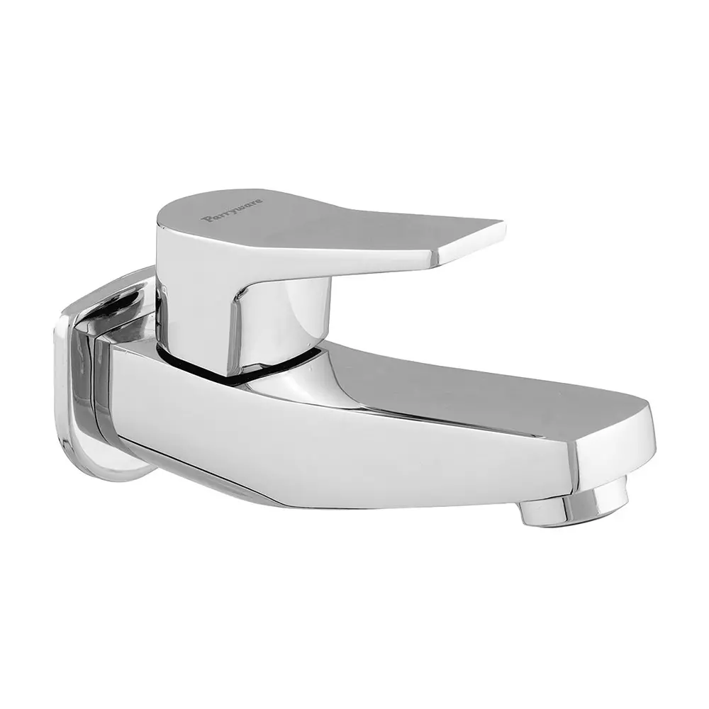 Parryware Long Body Bib Cock Aqua Silver Chrome Finish, G5706A1GJ