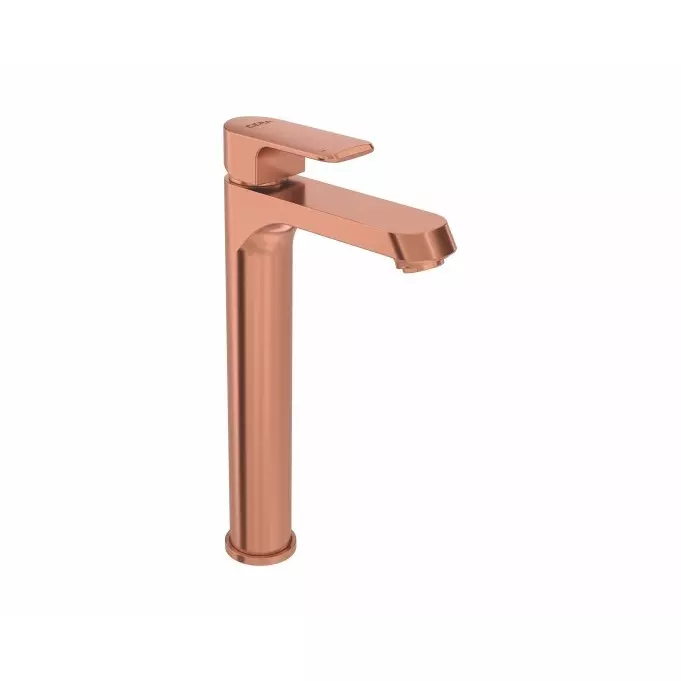 CERA CHELSEA Basin Mixer Single Lever Deck Mount PVD Finish Rose Gold, F1016453RG