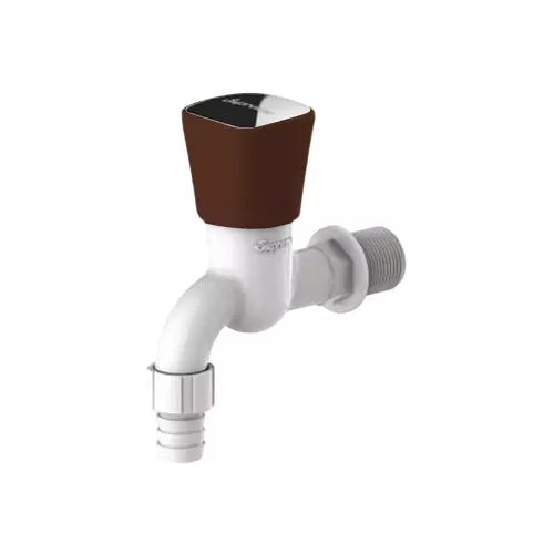 SUPREME Crown Series Washing Machine Tap Full Turn Plastic, Brown