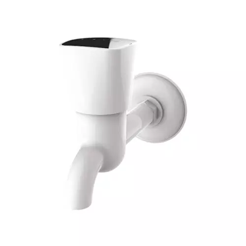 SUPREME Crown Series Bib Tap Quarter Turn Plastic, Milky White