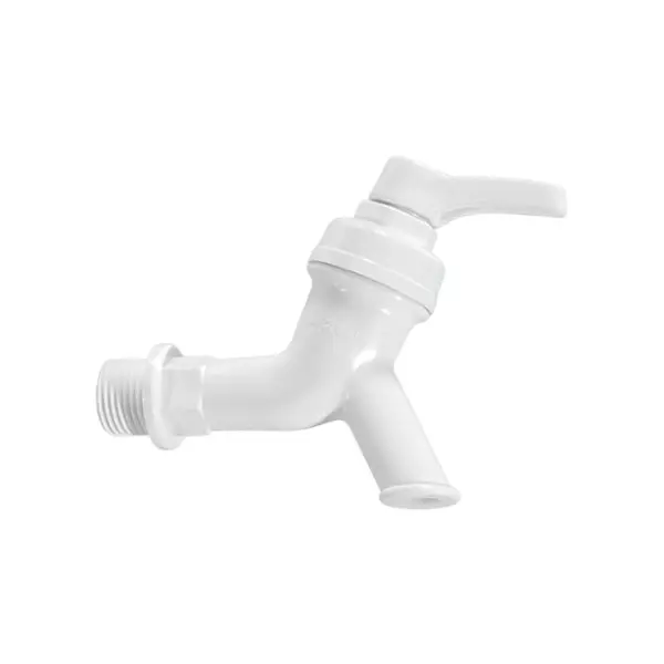 SUPREME Economy Series Wonder Tap Quarter Turn Plastic, White