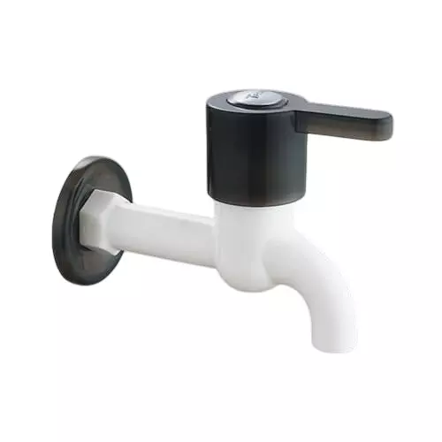 TRIJAL Dolphin Elite Long Body with Flange White, Charcoal 15 mm Thread, DLE-101 (Pack of 24)
