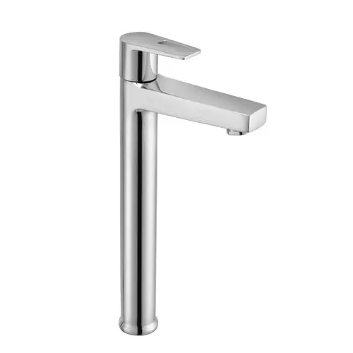 Somany High Pillar Cock Signature Collection Jupiter Series Chrome Finish Metal Body Deck Mount, 272211420101