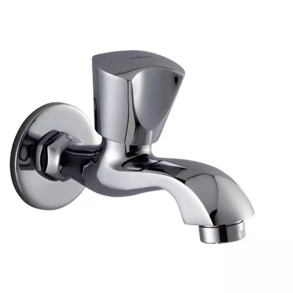 Somany Bib Tap Long Nose Signature Collection Acme Series Chrome Finish Wall Mount, 272210030031