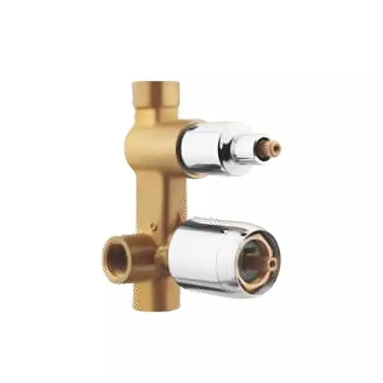 PLATO ITALIK Series Diverter Concealed Body 35 mm Silver, I-303