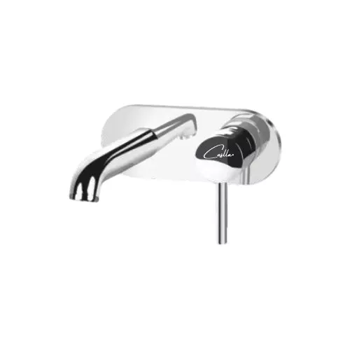 CASLLA Exposed Part Kit of Single Lever Basin Mixer Cobalt Series Brass Chrome Finish Silver, CAT-CHR-922303