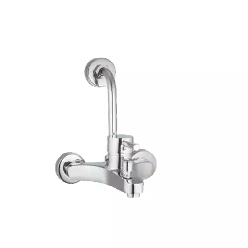 CASLLA Single Lever Wall Mixer Cooper Series Brass Chrome Finish Silver, CPR-CHR-822324