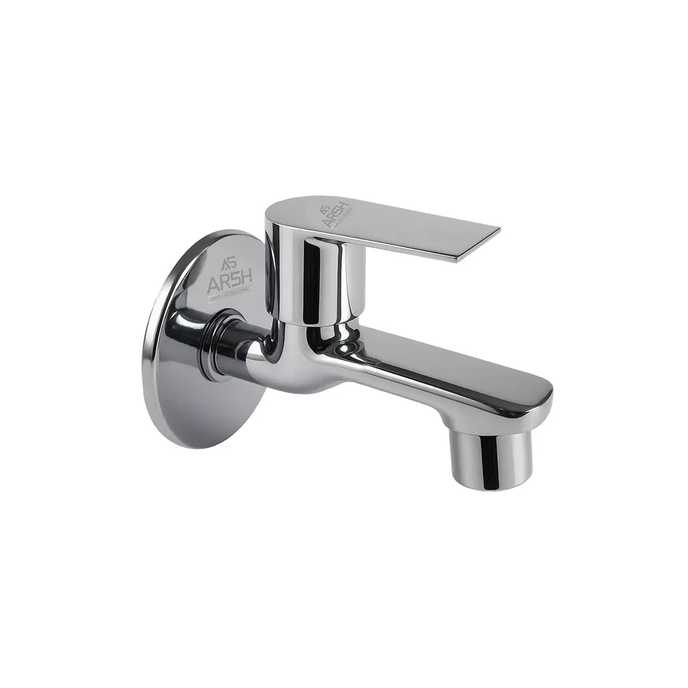 AR5H Bib Tap Wall Mounted Brass Chrome Finish Single Lever Operation, 2 B/C_DIOS_0024 (Set of 2 Pcs)
