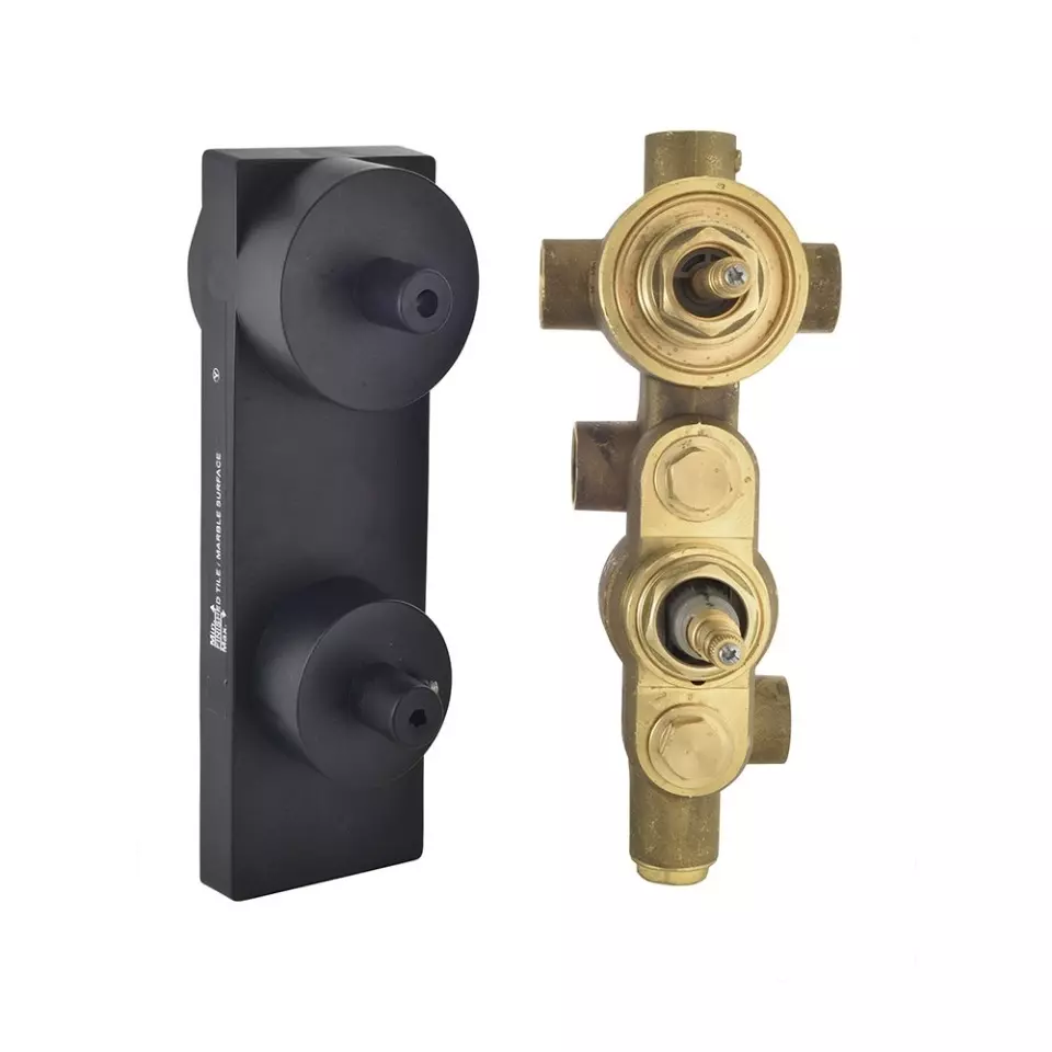 Jaquar Concealed Body Of Thermostatic Shower Mixer Allied Series Brass Wall Mount, ALD-CHR-683N