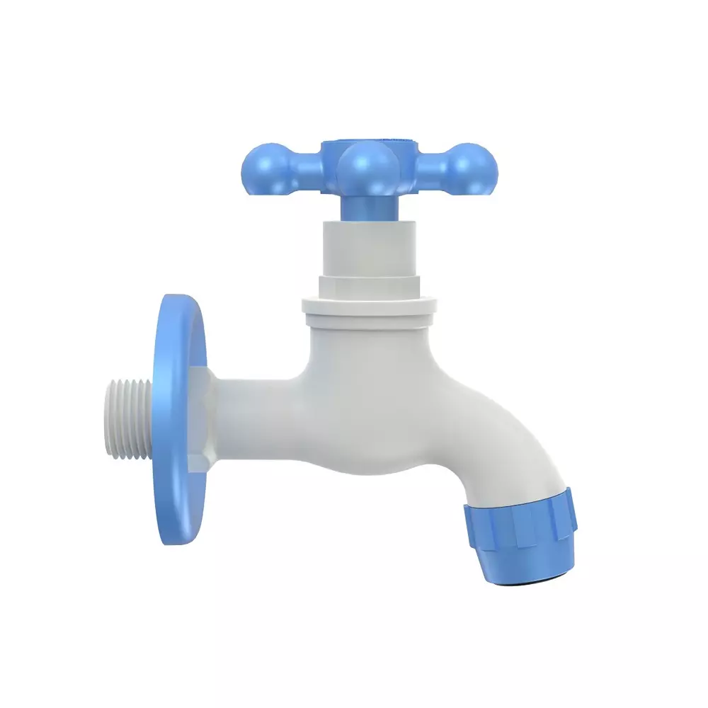 rn-rimjhim-collection-foam-flow-bib-tap-with-flange-ptmt-white-blue-12-inch-15-mm-size-for-kitchen-bathroom-use-rnrim19a32